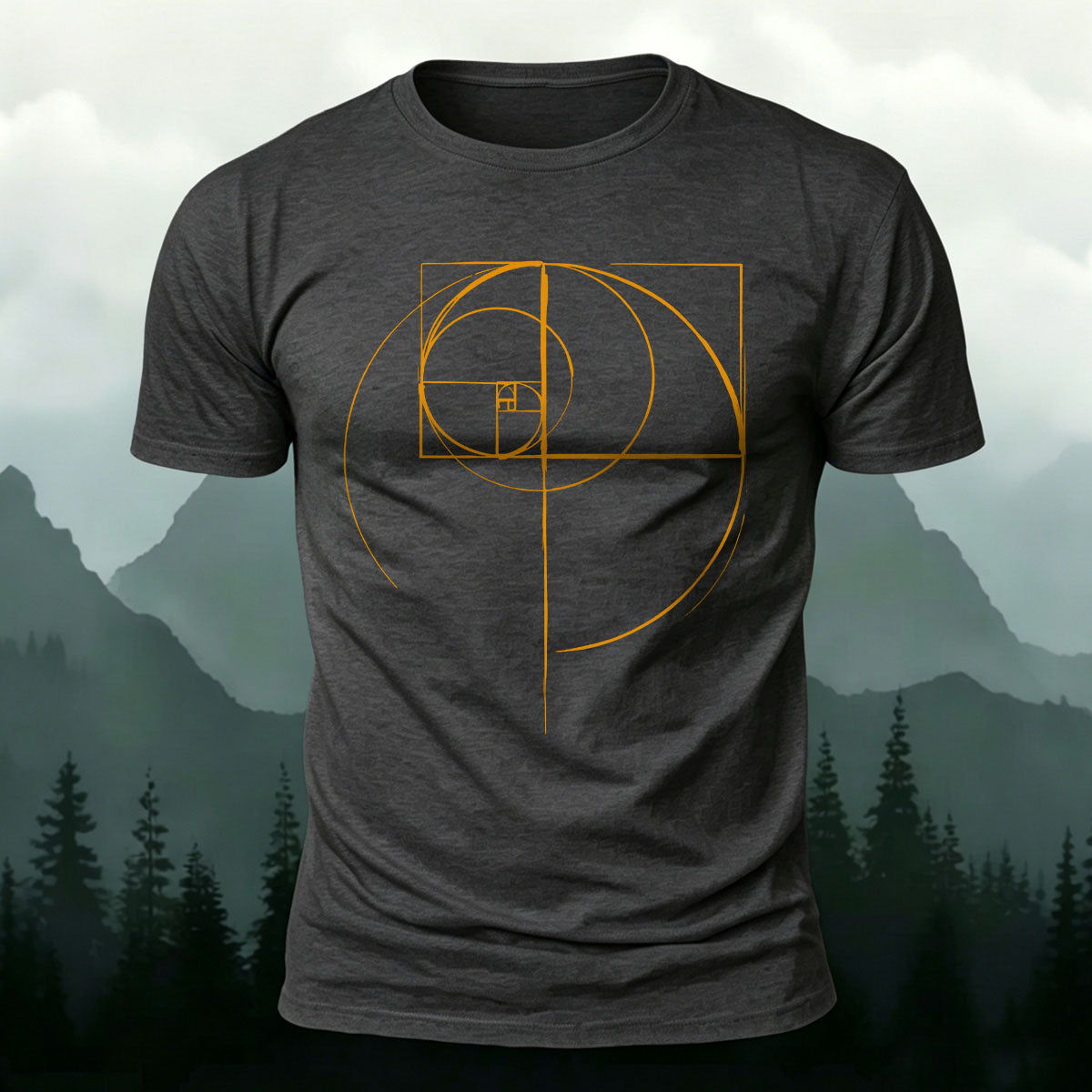 Fun Lines Pattern Minimalist Style Skin-friendly T-shirt