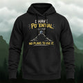 Cotton Made Casual Physics Humor Hoodie