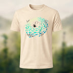 Sardine School Print Soft Cotton T-Shirt