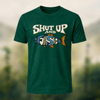 Vintage Fishing Humor Soft Cotton T-Shirt