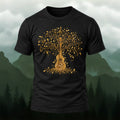 Artistic Guitar Tree Soft Cotton T-Shirt