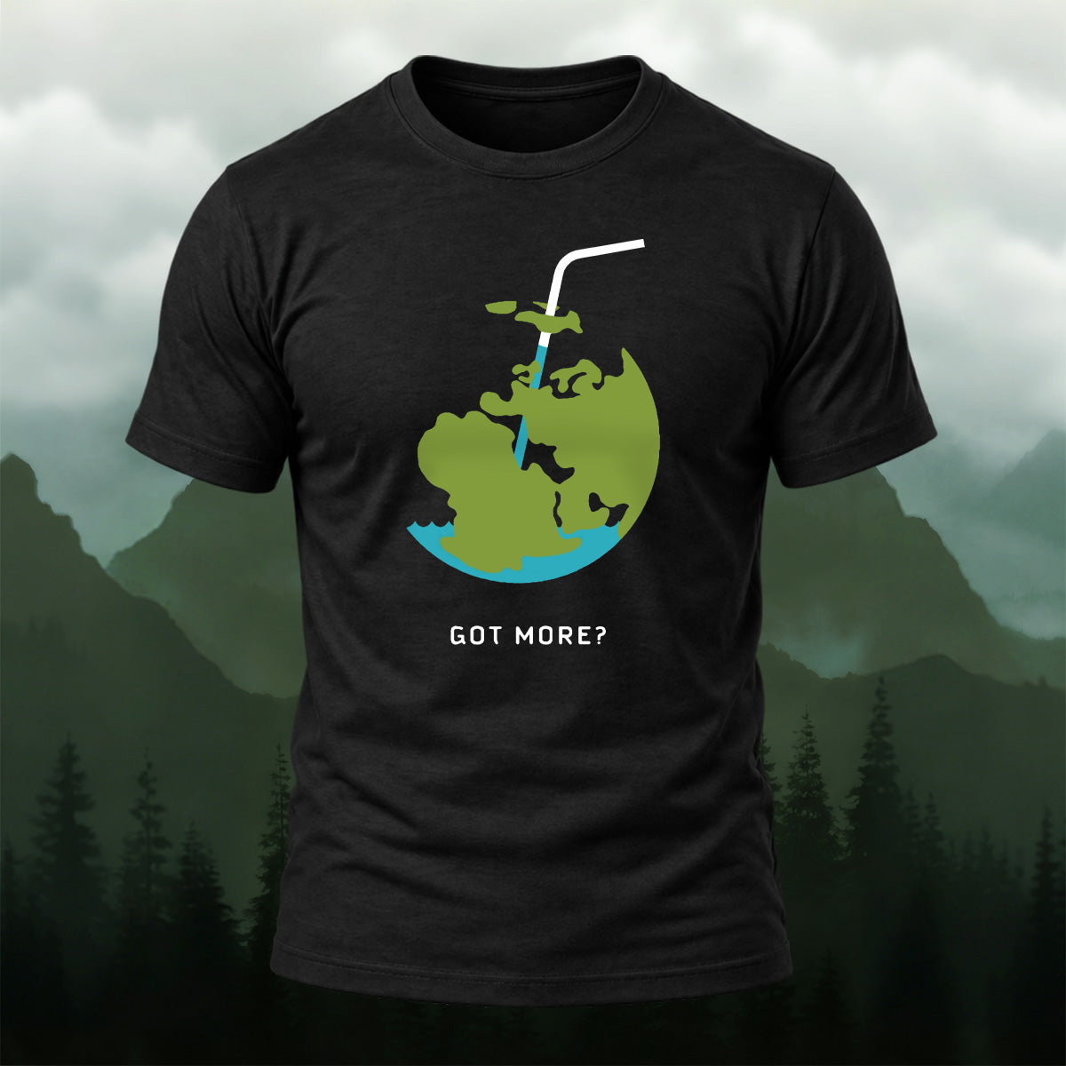 Creative Eco Earth Premium Cotton T-Shirt