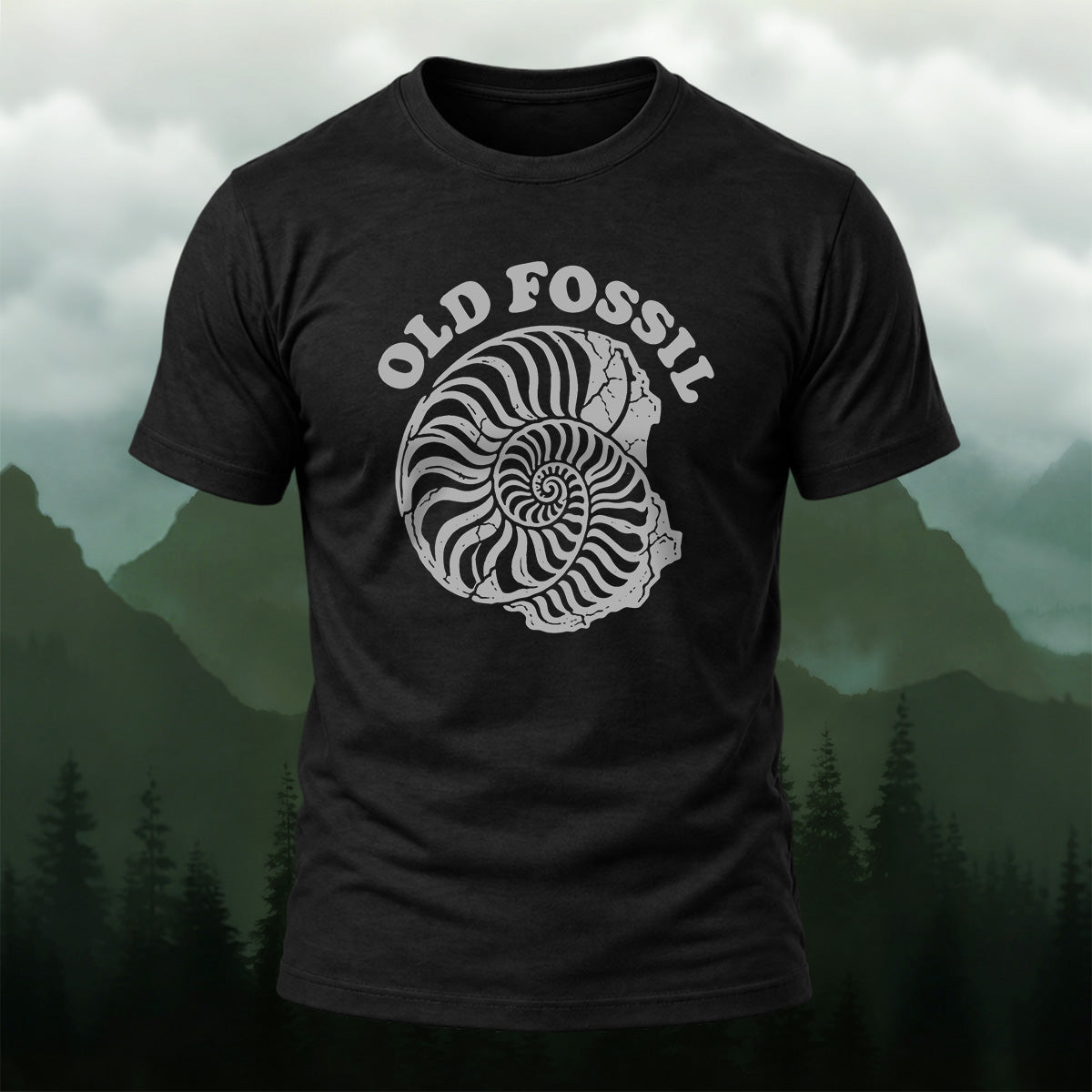 Classic Ancient Ammonite Soft Cotton T-Shirt