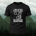 Classic Chemistry Pun Combed Cotton T-Shirt