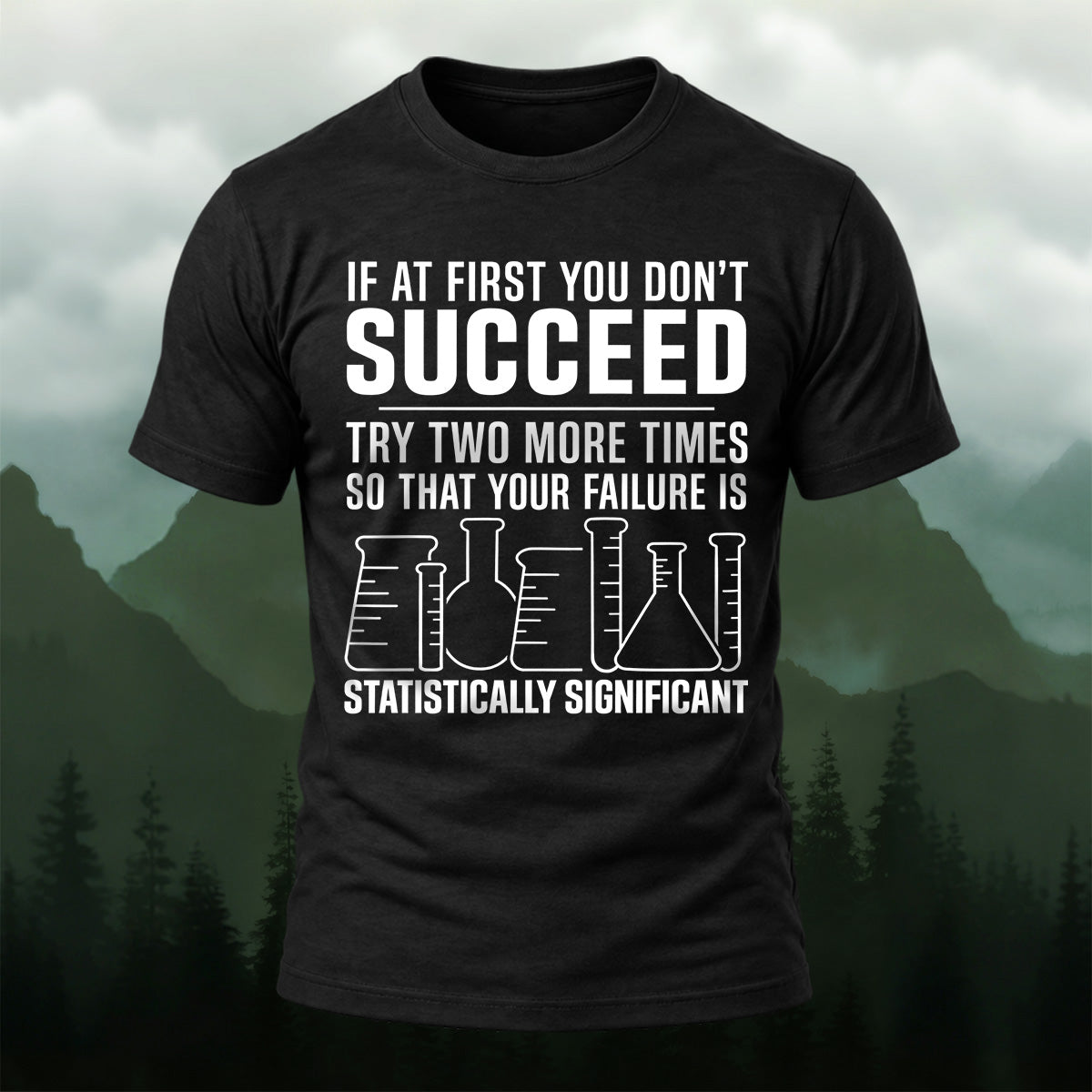 Experimental Chemistry Humor Soft Cotton T-Shirt