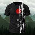 Serene Bamboo Silhouette All-Over Print T-Shirt