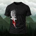 Abstract Geometric Print Soft Cotton T-Shirt