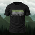 Natural Textured Stripe Premium Cotton T-Shirt