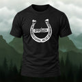 Classic Lucky Horseshoe Premium Cotton T-Shirt