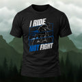 Dynamic Road Cyclist Combed Cotton T-Shirt