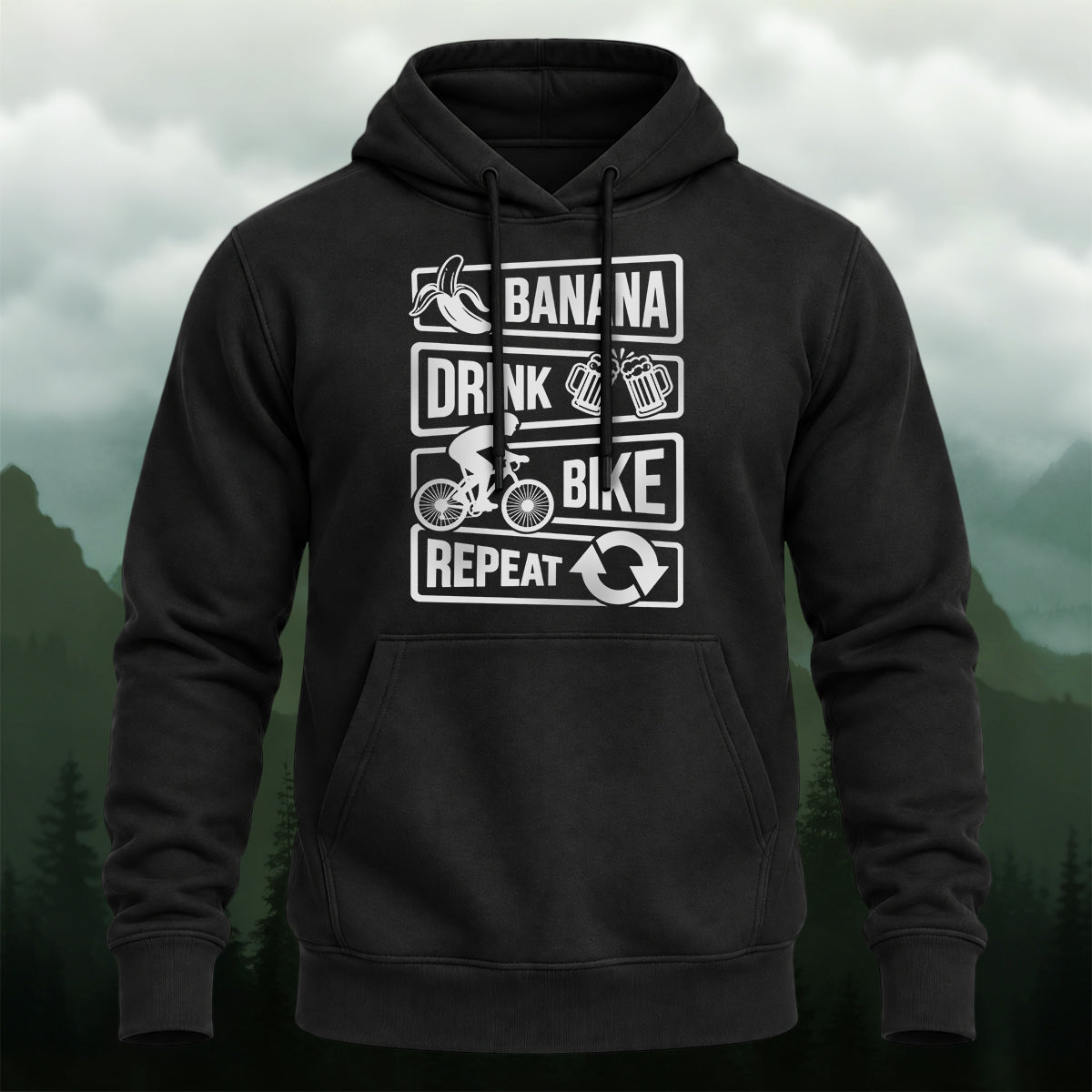 Cotton Made Cycling Routine Lifestyle Hoodie