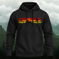 Cotton Made Retro Sunset Cycling Hoodie
