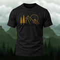 Vintage Wilderness Mountain Cotton T-Shirt