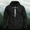Cotton Made Clean Bicycle Print Hoodie