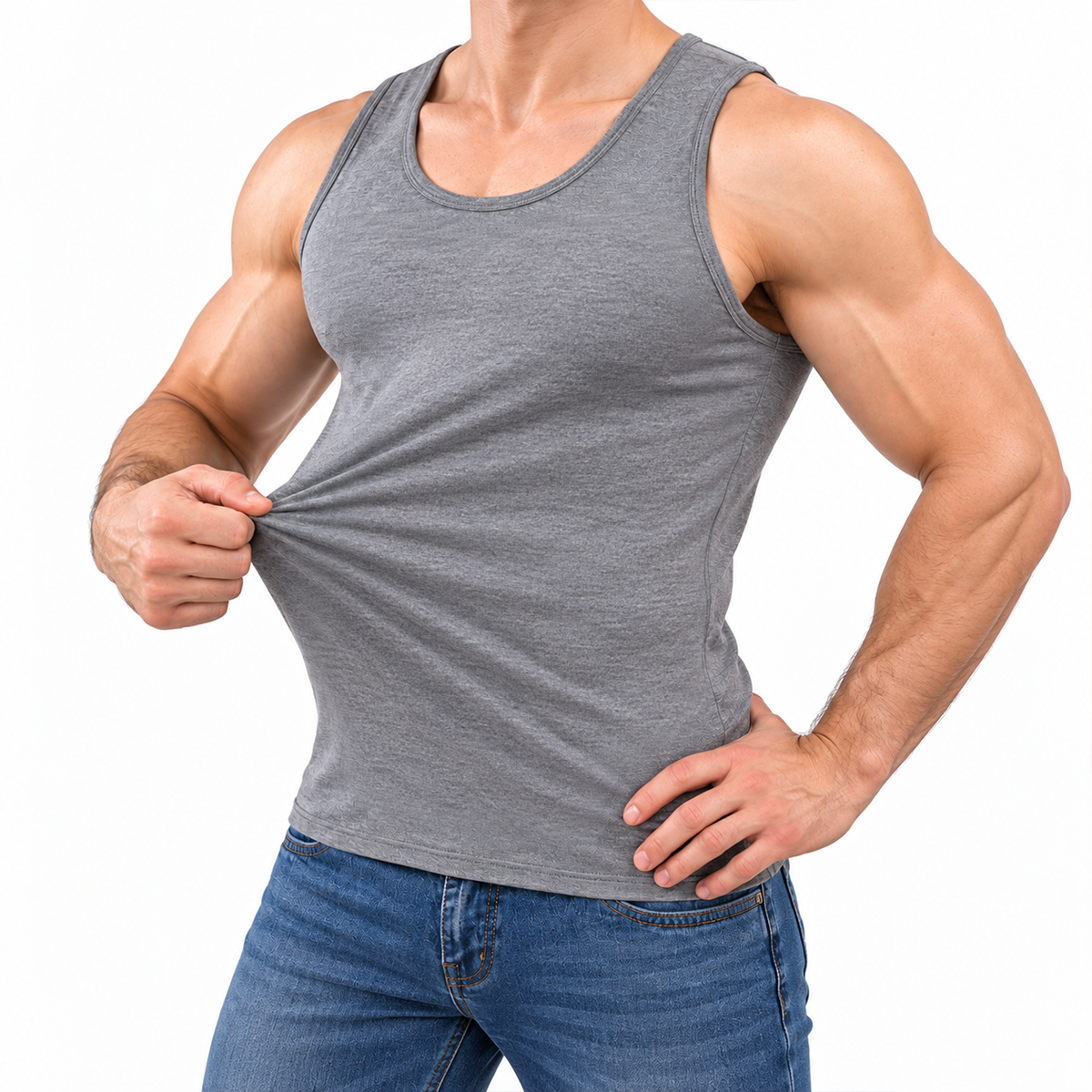 Soft Thermal Crew Neck Tank Top