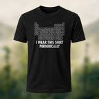 Periodic Table Print Casual Soft Cotton T-Shirt
