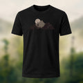 Retro Pattern Print Casual Cotton T-shirt