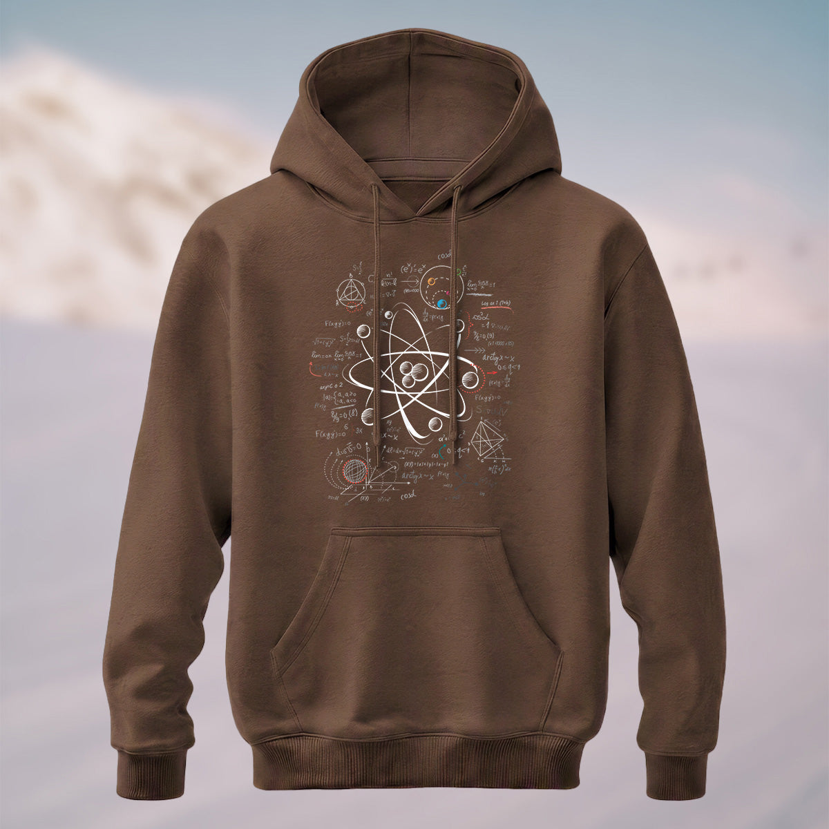 Cotton Made Physics Science Popularization Printed Hoodie