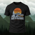 Vintage Camping Mountain Premium Cotton T-Shirt