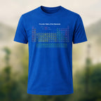 Magic Periodic Table Print Casual Cotton T-Shirt