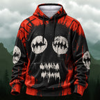 Bold Creepy Ghost Face Hoodie