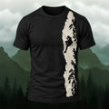 Outdoor Mountain Climber Silhouette T-Shirt