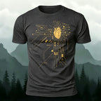 Creative Heart Pattern Combed Cotton T-Shirt