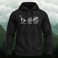 Cotton Made Heartwarming Bicycle Trailer Hoodie