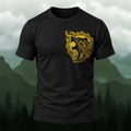 Mystical Viking Eagle Premium Cotton T-Shirt