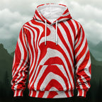 Vibrant Zebra Eye All-Over Print Hoodie