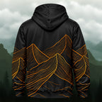 Artistic Golden Mountain All-Over Print Hoodie