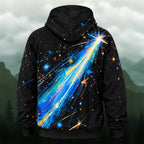 Vibrant Shooting Star All-Over Print Hoodie