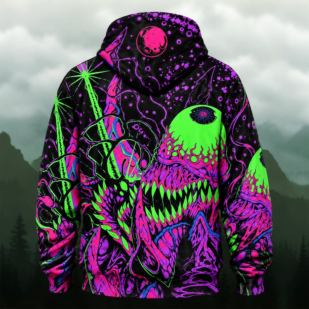 Surreal Creature All-Over Print Hoodie