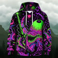 Surreal Creature All-Over Print Hoodie