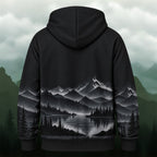 Scenic Mountain Forest All-Over Print Hoodie