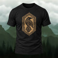 Refined Nordic Raven Combed Cotton T-Shirt