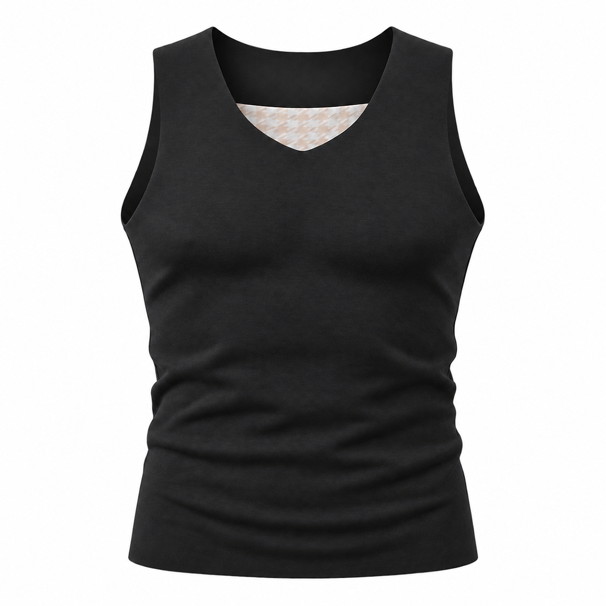 Classic Thermal V Neck Tank Top