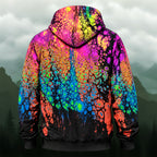 Artistic Organic Texture All-Over Print Hoodie