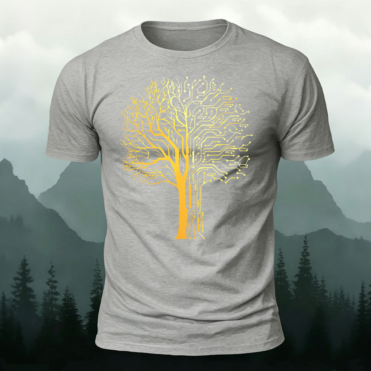 Tree of Life Casual Soft Cotton T-Shirt