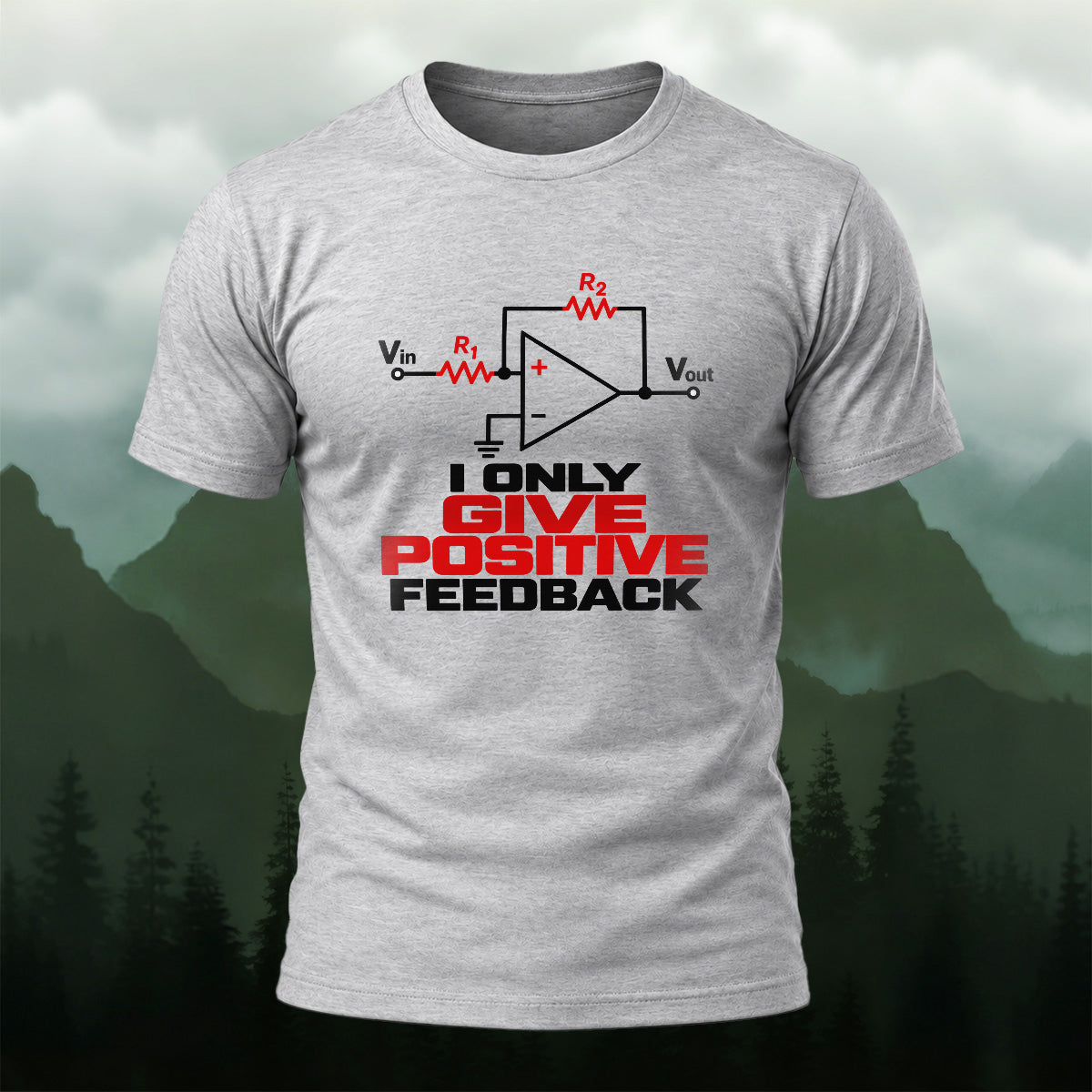Funny Engineering Feedback Cotton T-Shirt