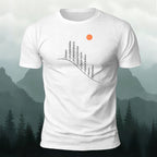 Minimalist Landscape Pattern Premium Cotton T-shirt