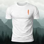 Squirrel Gathering Nuts Printed Casual Cotton T-Shirt