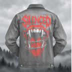Rebellious Silenced Mouth Denim Jacket