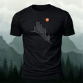 Minimalist Landscape Pattern Comfortable Premium Cotton T-shirt