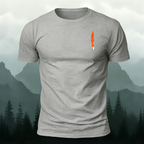 Squirrel Gathering Nuts Printed Casual Cotton T-Shirt