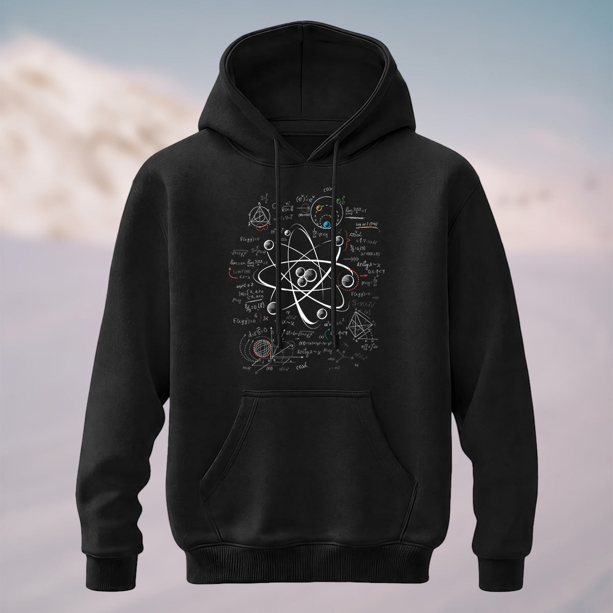 Cotton Made Physics Science Popularization Printed Hoodie
