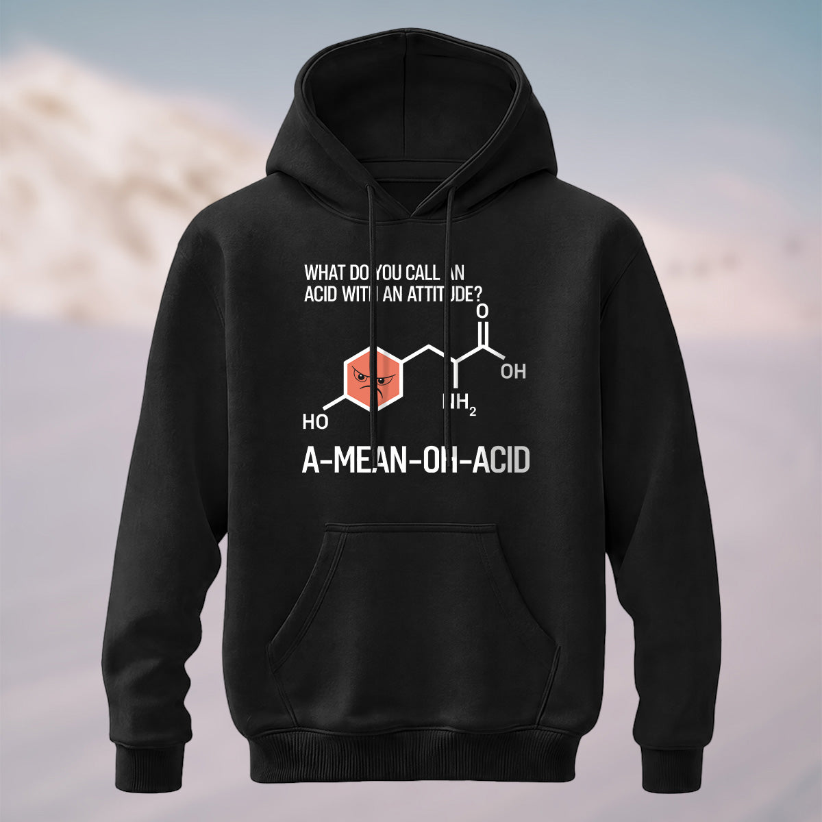 Cotton Made Humorous Science Memes Printed Hoodie
