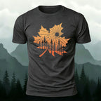 Maple Leaf Forest Premium Cotton T-Shirt
