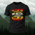 Dynamic Triathlon Slogan Soft Cotton T-Shirt