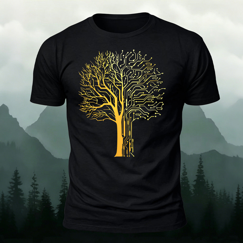 Tree of Life Casual Soft Cotton T-Shirt